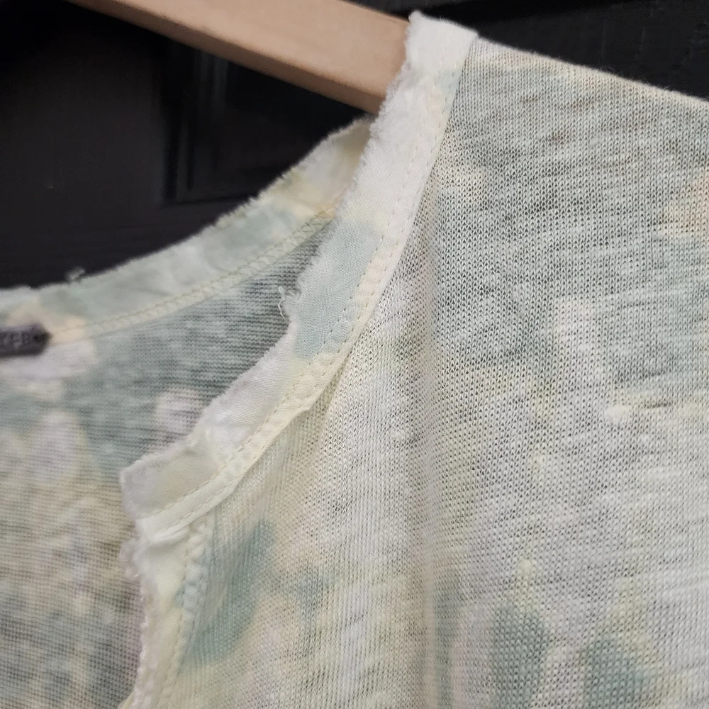 Young Fabulous & Broke Sz. M 100% Linen Loni Tee - Picture 6 of 16